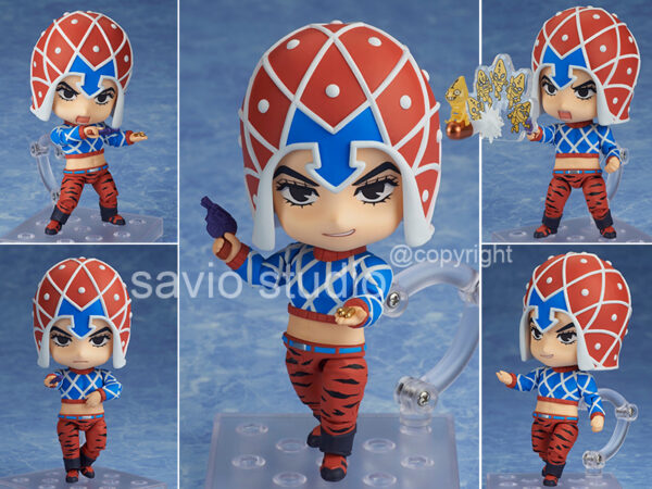 Guido Mista JOJO's Bizarre Adventure Golden Wind Nendoroid 10cm Figure Figur