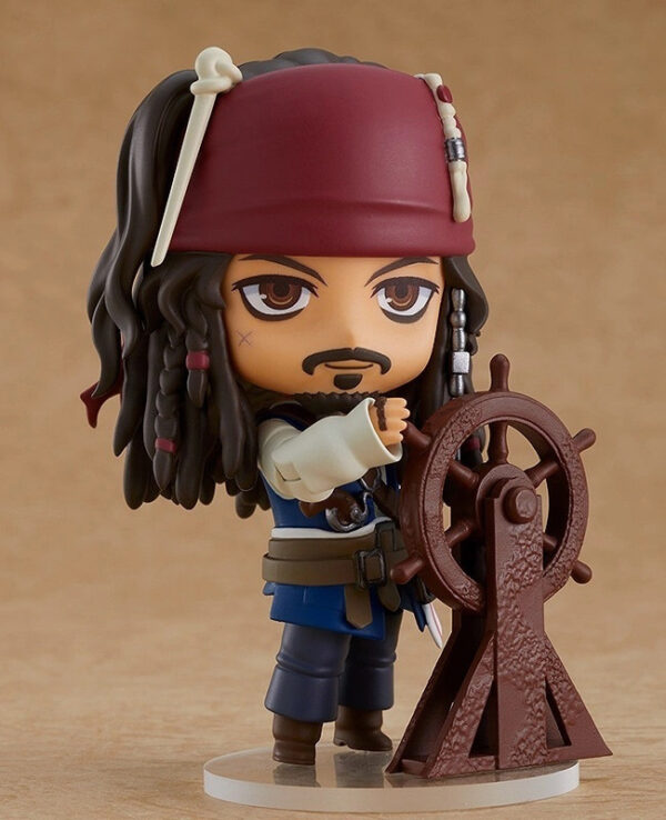 Jack Sparrow Pirates of the Caribbean Nendoroid 10cm Figure Figur - Image 5