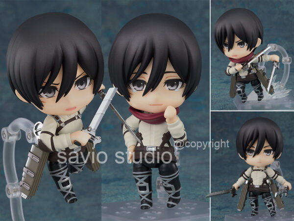 Mikasa Ackerman Attack on Titan Nendoroid 10cm Figure Figur