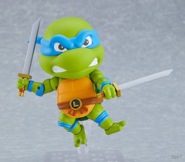 Leonardo Da Vinci Ninja turtle Nendoroid 10cm Figure Figur - Image 4