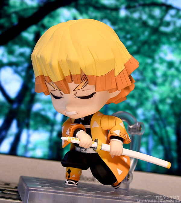 Agatsuma Zenitsu Kimetsu no Yaiba Demon SlayerNendoroid 10cm Figure Figur - Image 5