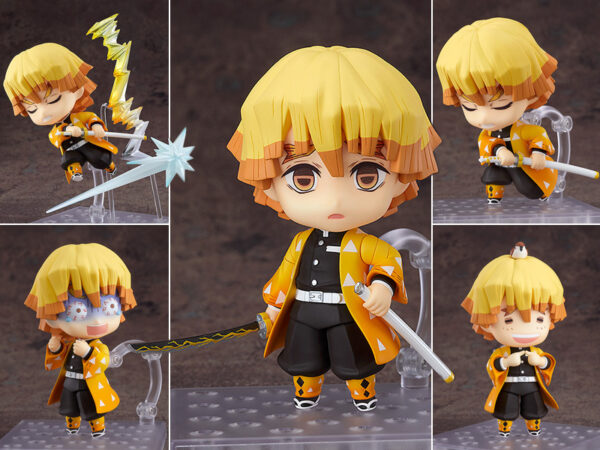 Agatsuma Zenitsu Kimetsu no Yaiba Demon SlayerNendoroid 10cm Figure Figur