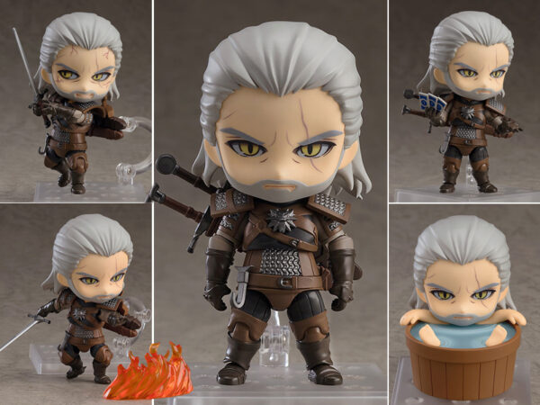 Geralt of Rivia The Witcher Nendoroid 10cm Figure Figur