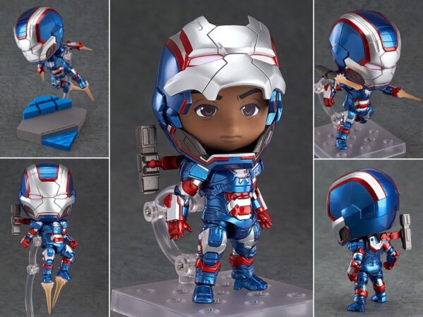 Iron Patriot IRONMAN The Avengers Nendoroid 10cm Figure Figur