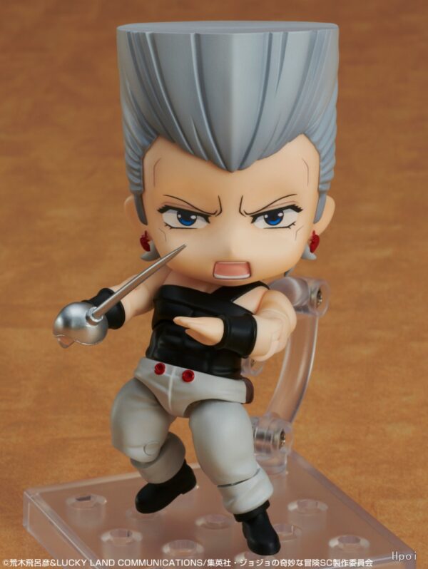 Jan Pierre Polnareff JoJo's Bizarre Adventure Nendoroid 10cm Figure Figur - Image 4