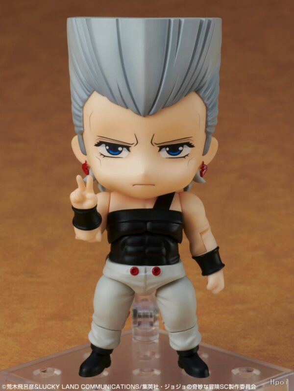 Jan Pierre Polnareff JoJo's Bizarre Adventure Nendoroid 10cm Figure Figur - Image 5