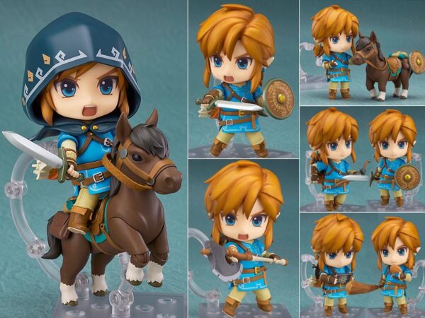 Link The Legend of Zelda Breath of the World Nendoroid 10cm Figure Figur