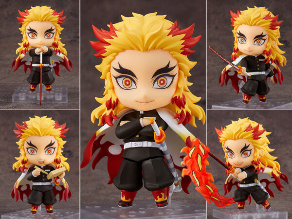 Rengoku Kyoujurou Kimetsu no Yaiba Demon SlayerNendoroid 10cm Figure Figur