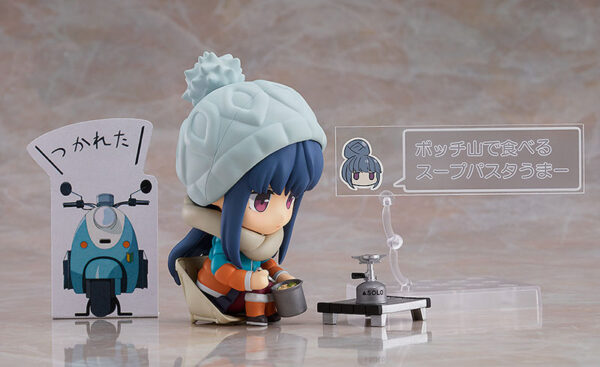 Shima Rin Yuru Camp Nendoroid 10cm Figure Figur - Image 7