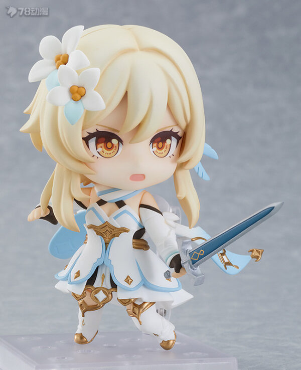 Genshin Impact Lumine Nendoroid 10cm Figure Figur - Image 6