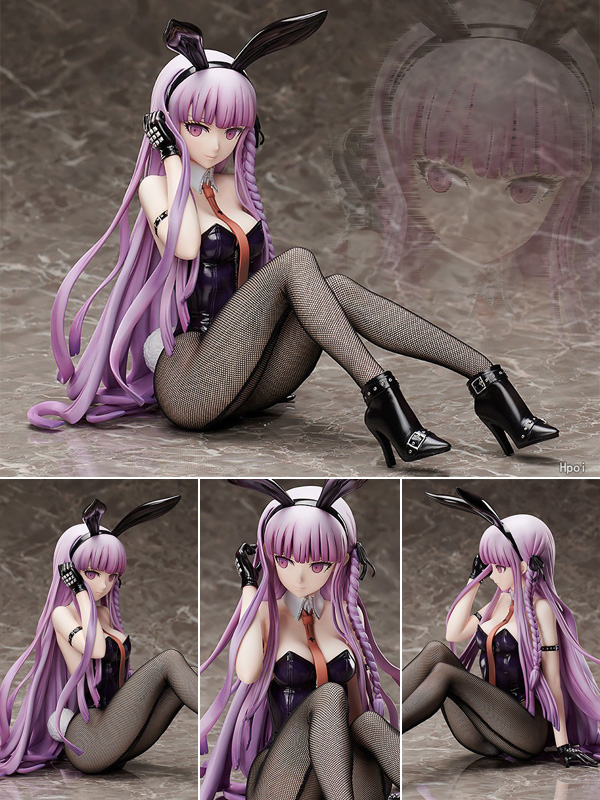 1/4 Kirigiri Kyouko Danganronpa: Trigger Happy Havoc The Animation Bunny Ver. B-style Figure Figur FREEing