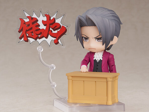 Miles Edgeworth Gyakuten Saiban Nendoroid 10cm Figure Figur - Image 2