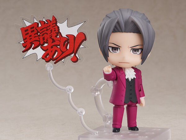 Miles Edgeworth Gyakuten Saiban Nendoroid 10cm Figure Figur - Image 7