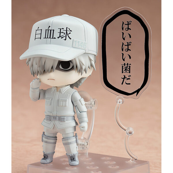 White Blood Cell Cells at Work Nendoroid 10cm Figure Figur - Image 4