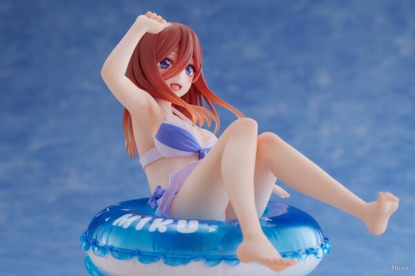 The Quintessential Quintuplets Aqua Float Girls Miku Nakano 10cm Figure Figur Toy - Image 3