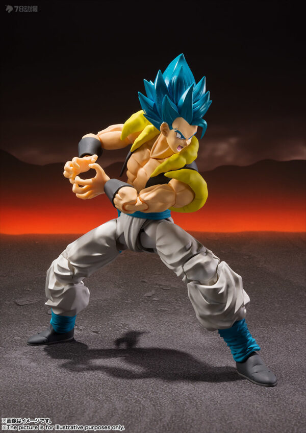 Gogeta DBZ DRAGON BALL Z SUPER HERO S.H.Figuarts 16cm Figure Figur - Image 5