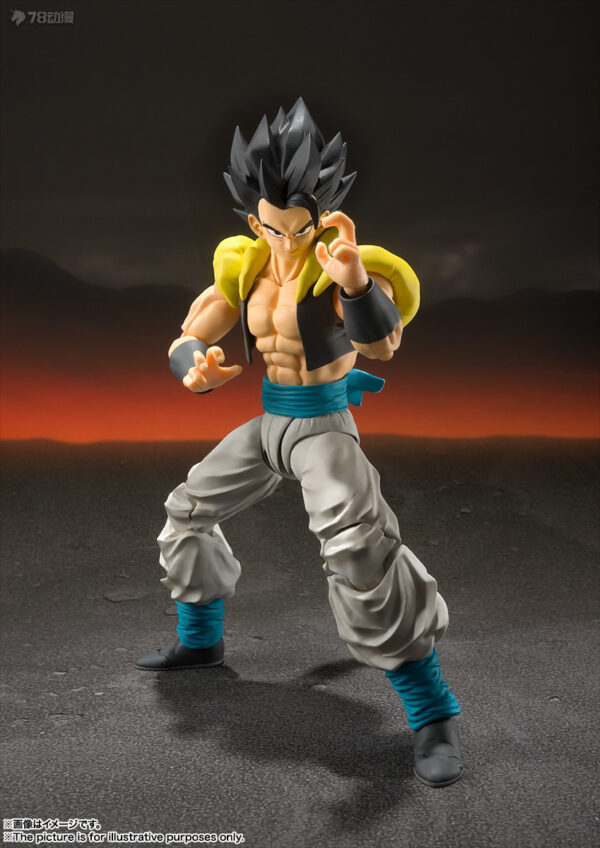 Gogeta DBZ DRAGON BALL Z SUPER HERO S.H.Figuarts 16cm Figure Figur - Image 4