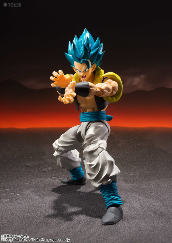 Gogeta DBZ DRAGON BALL Z SUPER HERO S.H.Figuarts 16cm Figure Figur - Image 3