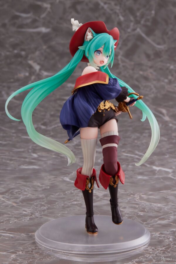 Hatsune Miku Wonderland Figure Cat Ver.  18cm Figure Figur Toy - Image 6