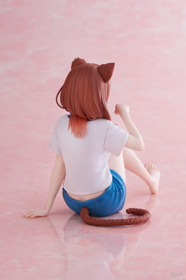 The Quintessential Quintuplets SS Desktop Cute Miku Nakano Cat room wear ver. 13cm Figure Figur Toy - Image 2