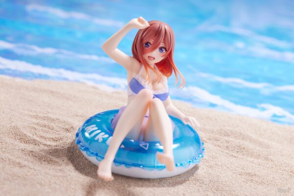 The Quintessential Quintuplets Aqua Float Girls Miku Nakano 10cm Figure Figur Toy - Image 6