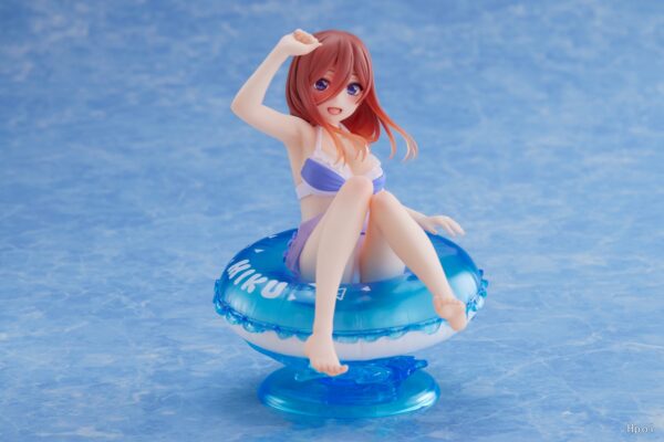 The Quintessential Quintuplets Aqua Float Girls Miku Nakano 10cm Figure Figur Toy - Image 4