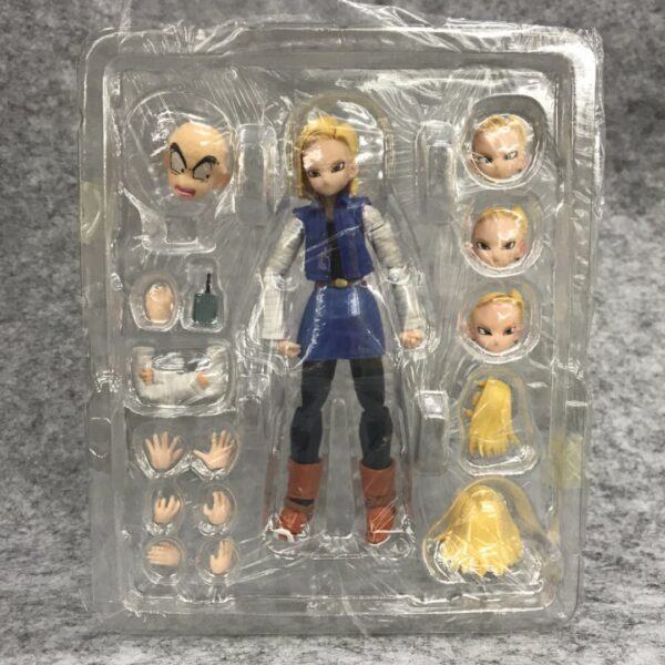 Android 18 SHF DBZ DRAGON BALL Z S.H.Figuarts 13cm Figure Figur - Image 7