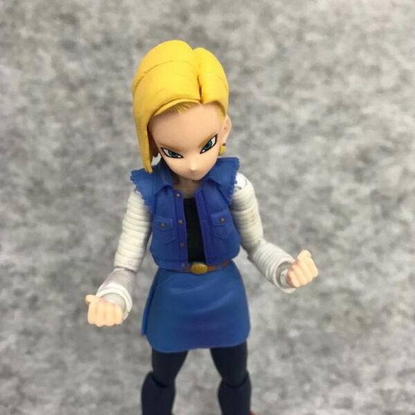 Android 18 SHF DBZ DRAGON BALL Z S.H.Figuarts 13cm Figure Figur - Image 3