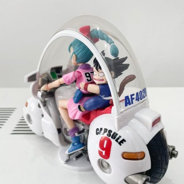 Bulma Motorcycle Goku Hoipoi Capsule NO.9 Dragon Ball Z 2pcs  Figure Figur - Image 4