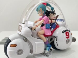 Bulma Motorcycle Goku Hoipoi Capsule NO.9 Dragon Ball Z 2pcs  Figure Figur