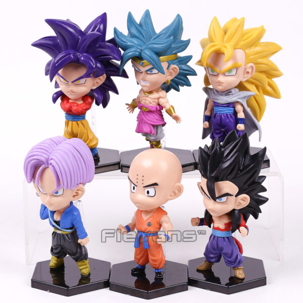 Set 6pcs Dragon Ball Super DBZ G4 10cm Figure Figur - Image 3