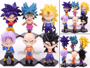 Set 6pcs Dragon Ball Super DBZ G4 10cm Figure Figur