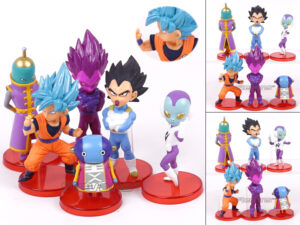 Set 6pcs Dragon Ball Super DBZ WCF10 10cm 7cm Figure Figur