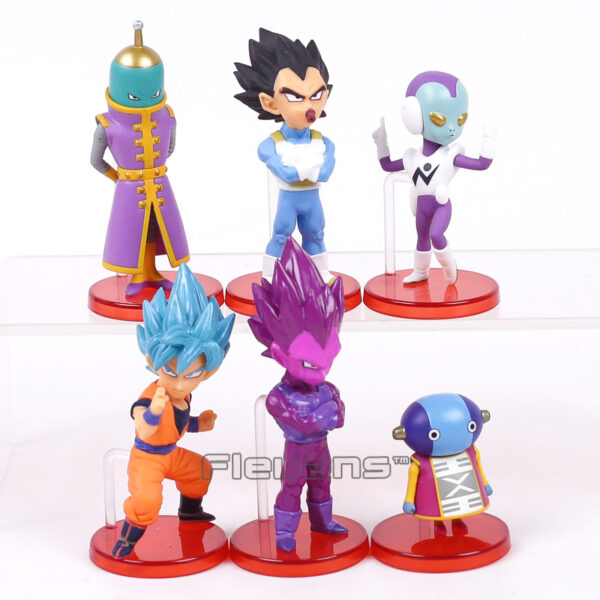 Set 6pcs Dragon Ball Super DBZ WCF10 10cm 7cm Figure Figur - Image 4