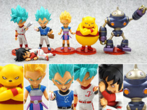 Set 6pcs Dragon Ball Super DBZ wcf  vol.8 7cm Figure Figur
