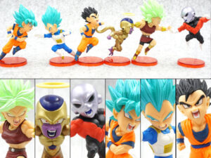 Set 6pcs Dragon Ball Super DBZ wcf  vol.9 7cm Figure Figur