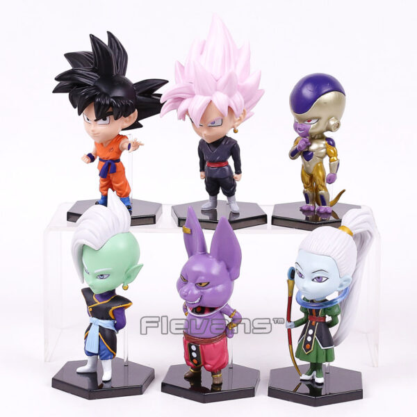 Set 6pcs Dragon Ball Super WCF8 DBZ 10cm Figure Figur - Image 3