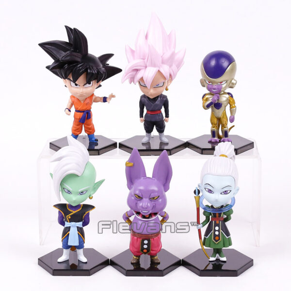Set 6pcs Dragon Ball Super WCF8 DBZ 10cm Figure Figur - Image 4