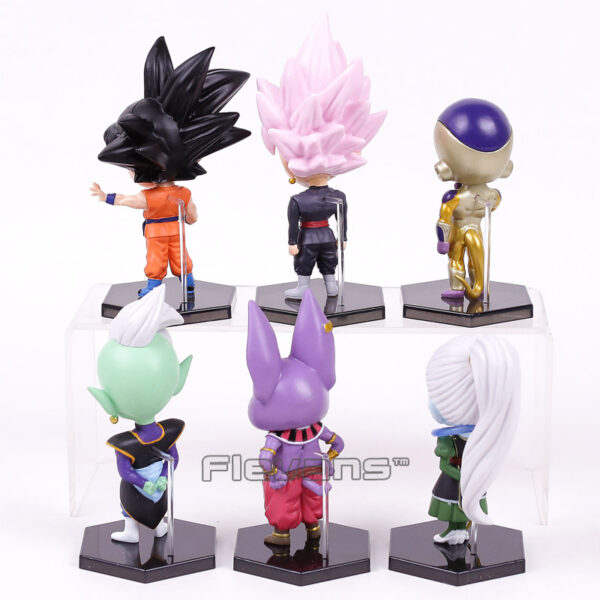Set 6pcs Dragon Ball Super WCF8 DBZ 10cm Figure Figur - Image 5