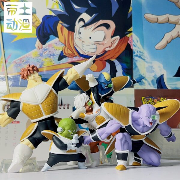 Set 5pcs Ginyu Guldo Recoom Burter Jeice DBZ DRAGON BALL Z Force 7-15cm Figure Figur - Image 8