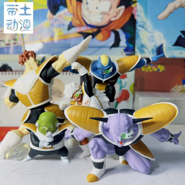 Set 5pcs Ginyu Guldo Recoom Burter Jeice DBZ DRAGON BALL Z Force 7-15cm Figure Figur - Image 7