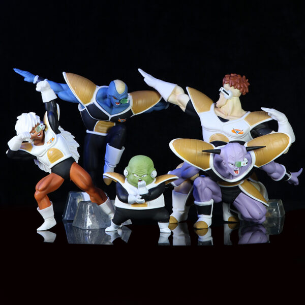 Set 5pcs Ginyu Guldo Recoom Burter Jeice DBZ DRAGON BALL Z Force 7-15cm Figure Figur