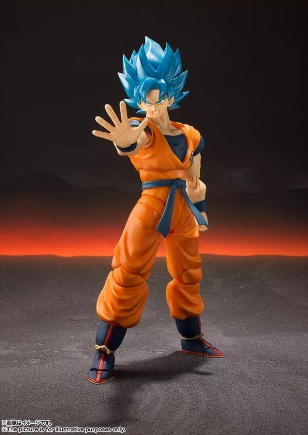 Goku Super Saiyan Dragon Ball Super SHF S.H.Figuarts Figma 16cm Figure Figur - Image 2