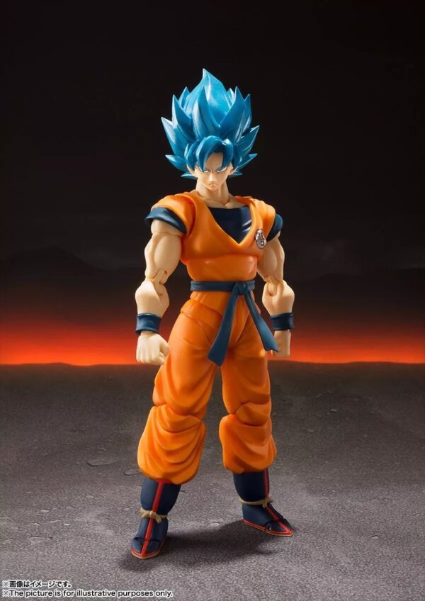 Goku Super Saiyan Dragon Ball Super SHF S.H.Figuarts Figma 16cm Figure Figur - Image 4