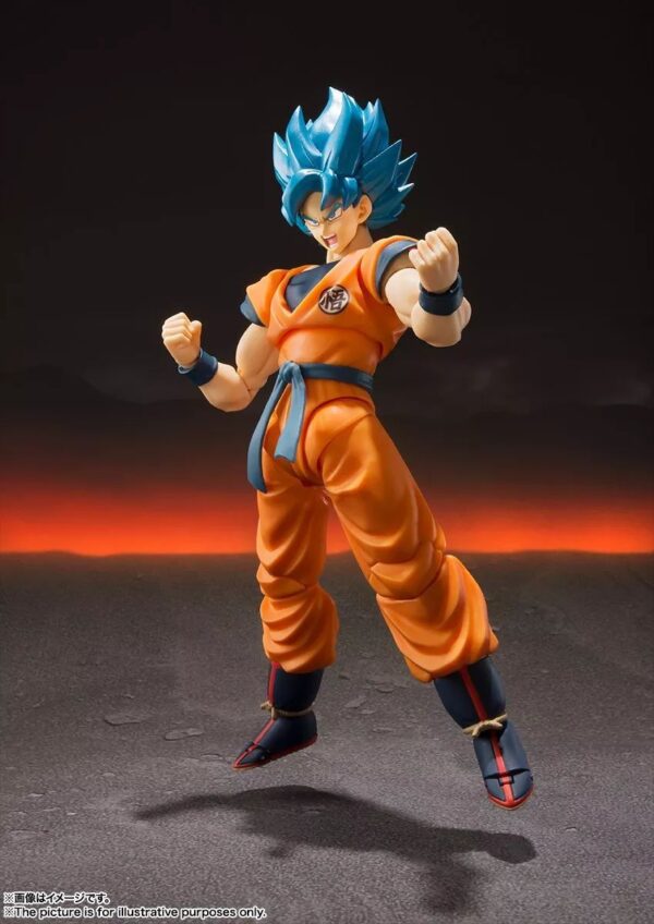 Goku Super Saiyan Dragon Ball Super SHF S.H.Figuarts Figma 16cm Figure Figur - Image 6