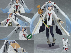 VOCALOID Hatsune Miku Snow Miku Crane Priestess ver. 2018 Ver. 14.5cm Figma Figure Figur