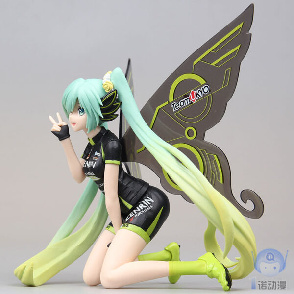 Hatsune Miku RACING MIKU 2017 Team UKYO CHEERING ver. 15cm Figure Figur - Image 4
