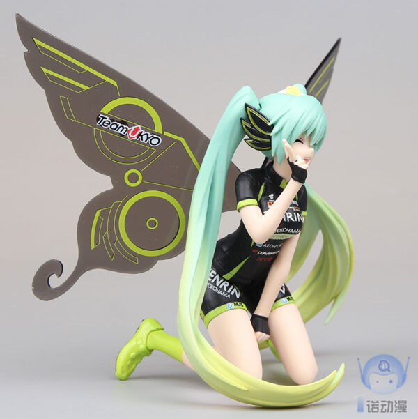 Hatsune Miku RACING MIKU 2017 Team UKYO CHEERING ver. 15cm Figure Figur - Image 5