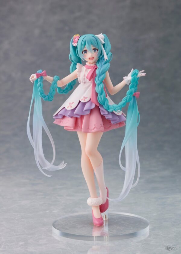 Hatsune Miku Wonderland Figure Rapunzel Ver.  22cm Figure Figur Toy - Image 2