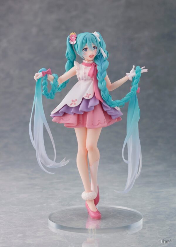 Hatsune Miku Wonderland Figure Rapunzel Ver.  22cm Figure Figur Toy - Image 5